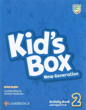 Kid's Box New Generation 2 Activity Book with Digital Pack - Nixon Caroline, Tomlinson Michael