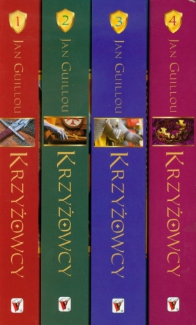 Krzyżowcy tom 1-4 Pakiet - Guillou Jan
