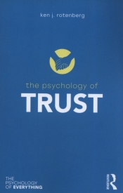The Psychology of Trust - Rotenberg Ken J.