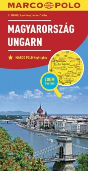 Węgry mapa