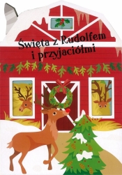 Świąteczne książeczki z okienkami. Święta z Rudolfem i przyjaciółmi - van Dooren Nicole