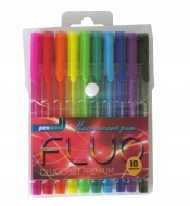 Długopis 10 kolorów fluo premium (100/0492)