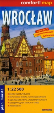 Wrocław plan miasta 1:22 500 - <br />