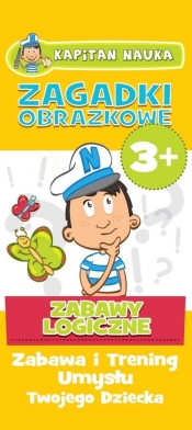Kapitan Nauka Zagadki obrazkowe Zabawy logiczne 3+