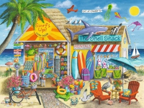 Ravensburger, Puzzle 1500: Surf's Up! (12001449)
