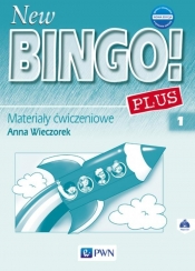 New Bingo! 1 Plus Nowa edycja Materiały ćwiczeniowe z płytą CD (Uszkodzona okładka) - Anna Wieczorek