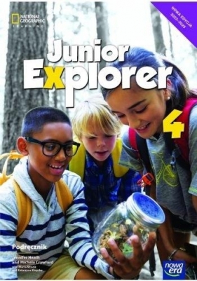 Język angielski SP 4 Junior explorer neon Podr. - Jennifer Heath, MICHELE CRAWFORD, Marta Mrozik, K