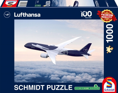 <img src='https://webimage.pl/pics/492/6/d4001504586492.jpg' style='height:440px' /> Puzzle 1000 PQ 100 lat Lufthansy 114379