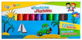 Plastelina Gimboo 12 kolorów (6101BTS17-99)
