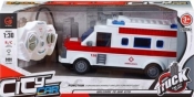 Auto ambulance sterowane pilotem