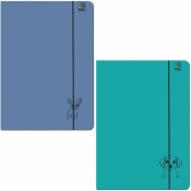 Teczka A4 z gumką Psy Koty mix