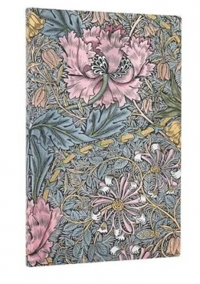 Kalendarz książkowy maxi 2026 Morris Pink Honeysuc