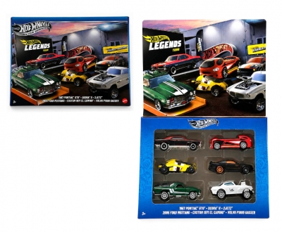 Hot Wheels Zestaw aut Legends