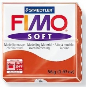 Masa Fimo Soft czerwony