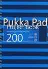 Project Book Navy A4 200 kratka niebieski