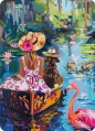 Ravensburger, Puzzle Mini 3x100: Podróże z psem (12002049)