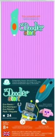 3Doodler Wkład jednokolorowy pastelowy róż (DODECO18)