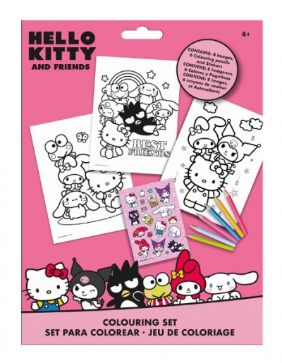 Zestaw do kolorowania Hello Kitty