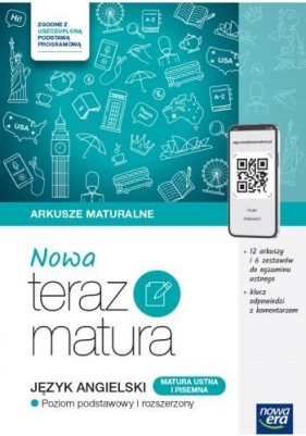 NOWA Teraz matura 2027. Język angielski. Arkusze maturalne z materiałami cyfrowymi - Zbigniew Pokrzewiński, Nicholas Rattenbury, Katarzyna Niklewska