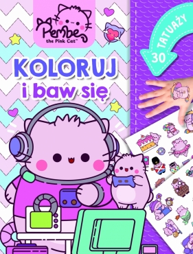 Pembe. Koloruj i baw się. Ponad 30 tatuaży. - Ilona Siwak