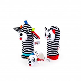 Balibazoo, Zestaw: skarpetki i grzechotka na rączkę