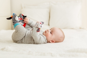 Balibazoo, Zestaw: skarpetki i grzechotka na rączkę