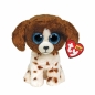 Ty Beanie Boos: Muudles - maskotka brązowo-biały pies, 15cm (TY36249)