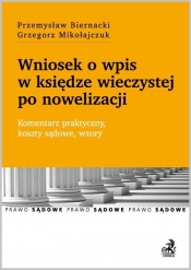 Wniosek o wpis w księdze wieczystej po nowelizacji