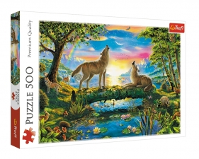 Puzzle 500: Wilcza natura (37349)