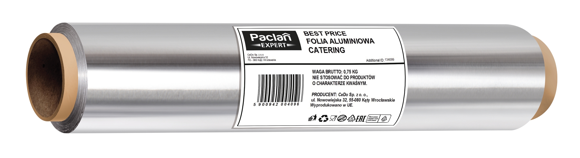 Paclan Expert, Folia aluminiowa 60m (134099)