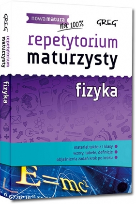 Repetytorium maturzysty - fizyka - 2018 - Elżbieta Senderska