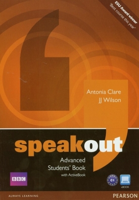 Speakout Advanced Students' Book + DVD - Clare Antonia, Wilson JJ