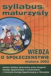 Syllabus maturzysty Wiedza o społeczeństwie, matura 2002