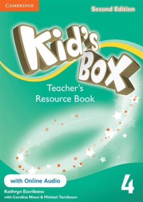 Kid's Box 4 Teacher's Resource Book with online audio - Kathryn Escribano, Caroline Nixon