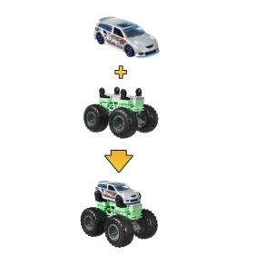 Hot Wheels Monster Trucks: Pojazd Monster Maker - Zielony (GWW13/GWW15)
