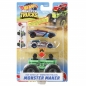 Hot Wheels Monster Trucks: Pojazd Monster Maker - Zielony (GWW13/GWW15)