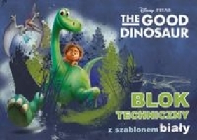 Blok techniczny A4 10 kartek z szablonem do wycięcia