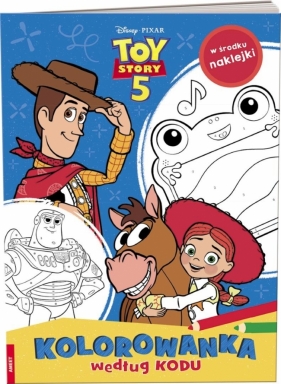 Disney Toy Story 5. Kolorowanka według kodu - Opracowanie zbiorowe