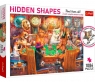 Puzzle Hidden Shapes Wieczór gier (10749) od 12 lat