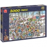 Puzzle 3000: Jan van Haasteren - Na Cienkim Lodzie (02049)