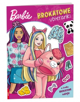 Barbie. Brokatowe ubieranki