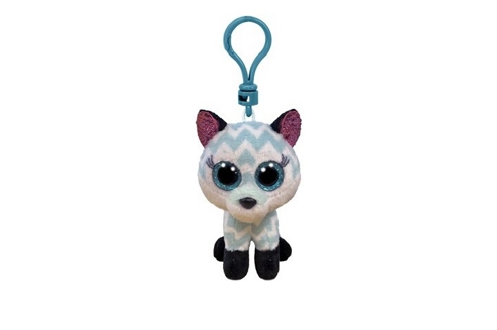Ty Beanie Boos: Atlas - maskotka-brelok Wodny lis chevron, 8.5cm (35249)