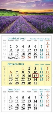 Kalendarz 2014 Lawenda - <br />