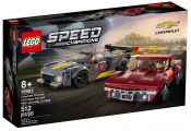 Lego Speed Champions: Samochód wyścigowy Chevrolet Corvette C8.R i 1968 Chevrolet Corvette (76903)