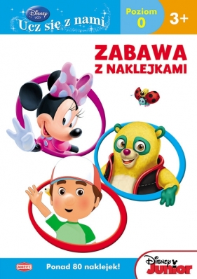 Disney Ucz się z nami Disney Junior Zabawa z naklejkami - <br />