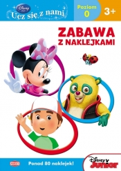 Disney Ucz się z nami Disney Junior Zabawa z naklejkami - <br />