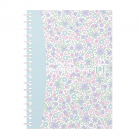 Kołozeszyt Oxford Floral A6/50k kratka, 1 szt