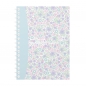 Kołozeszyt Oxford Floral A6/50k kratka, 1 szt