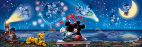 Puzzle High Quality Collection Panorama 1000: Disney Mickey & Minnie (39449)