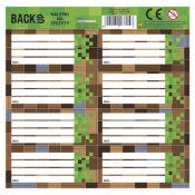 Naklejki na zeszyty BackUp 4 A 68 - Game (NNZB4A68)